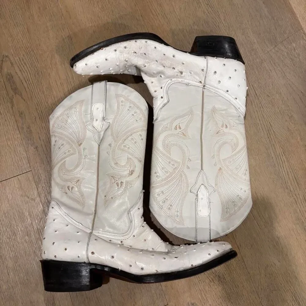Campomaggi Men's White Boots